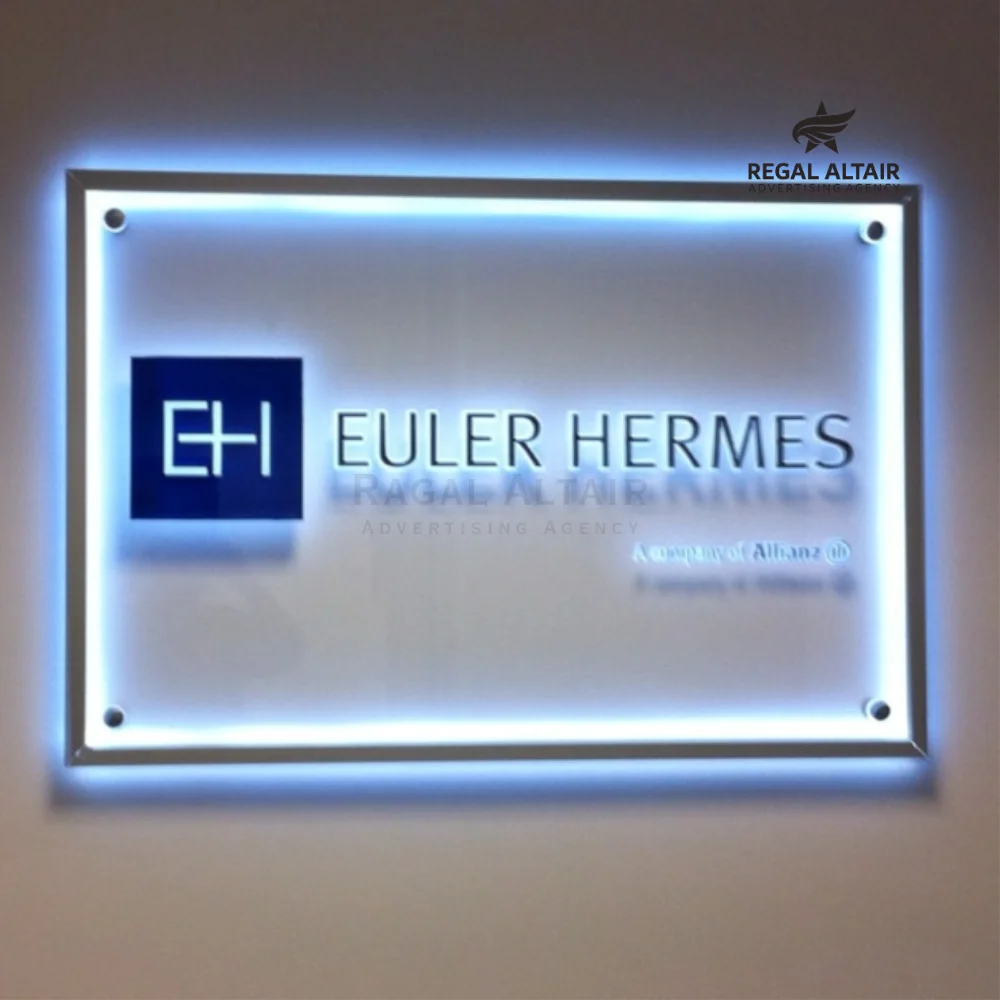 Edge-Lit Signage