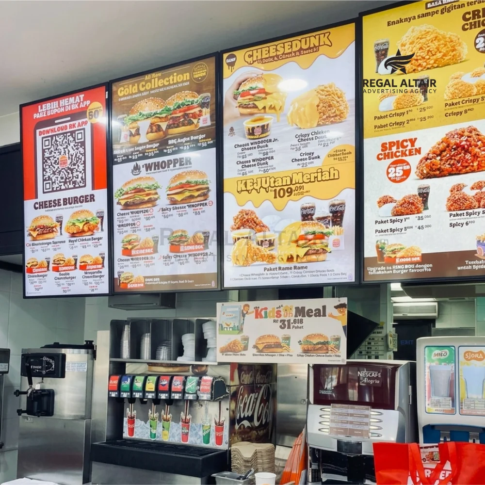 Menu Light Box